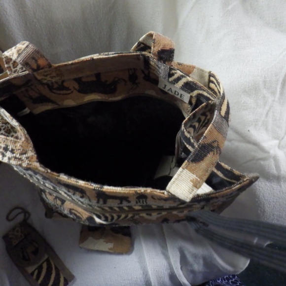 Womens Travel Bags and Accessories African Jiungle Print - Picture 4 of 7